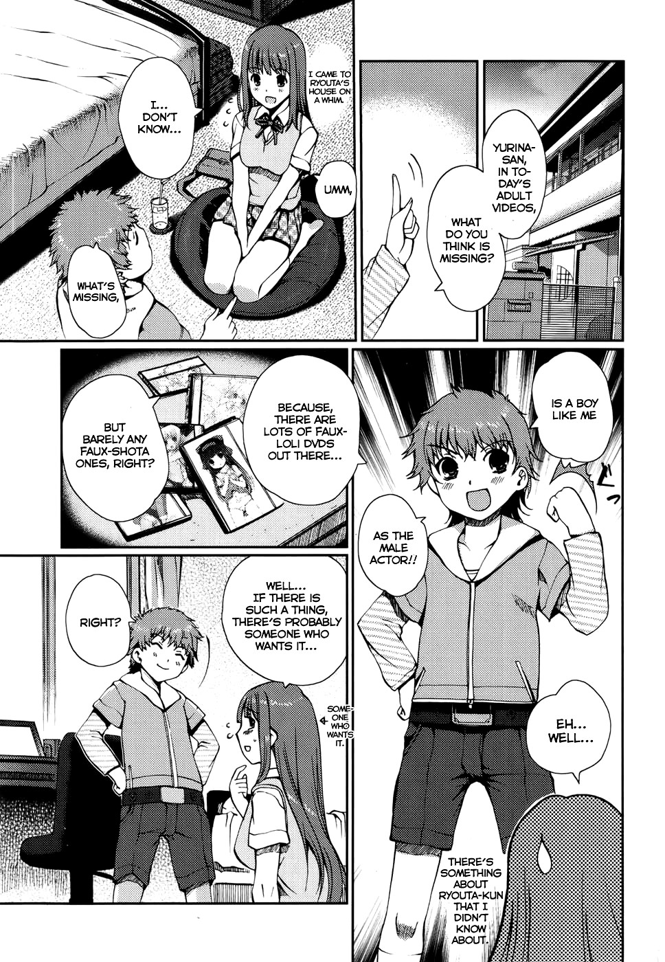 Hentai Manga Comic-Male Actor Aspiration-Read-3